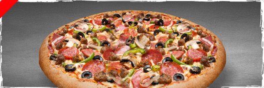 Unlimited Toppings pizza