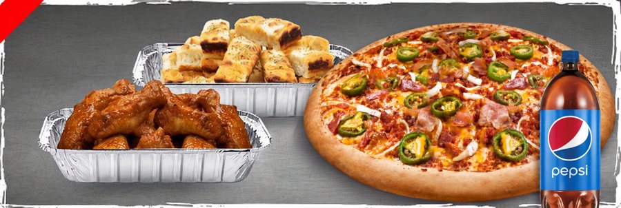 Specialty Pizza Combo